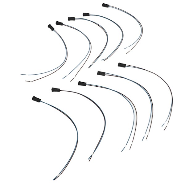 10 stk. G4 LED-pære fatning silikone halogen base lampeholder G4 fatning til MR16 MR11