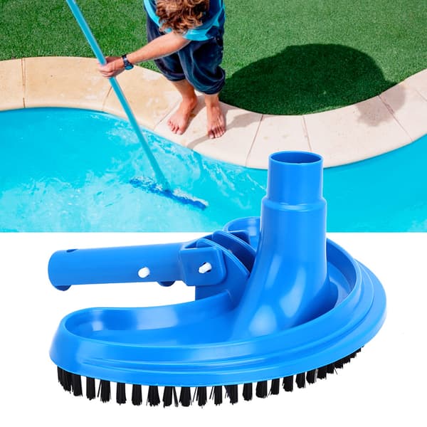 Pool Dammsugarmunstycke Halvmåne Flexibelt Pool Böjt Sugmunstycke Rengöringstillbehör
