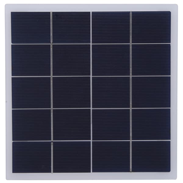 4W 5V Polykrystallinsk Silikon DIY Solcellepanel Lett og Enkel å Bære 172x175x2MM4W