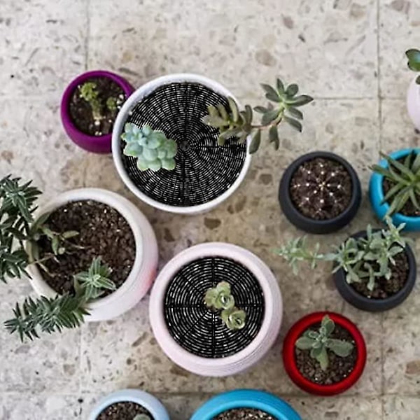 Kattgrävande Plantkruka Galler, Blomskydd Växtbeskydd, Blomgolvskydd med 12 Bultar 52cm Säkerhet för att Skydda Barn Husdjur