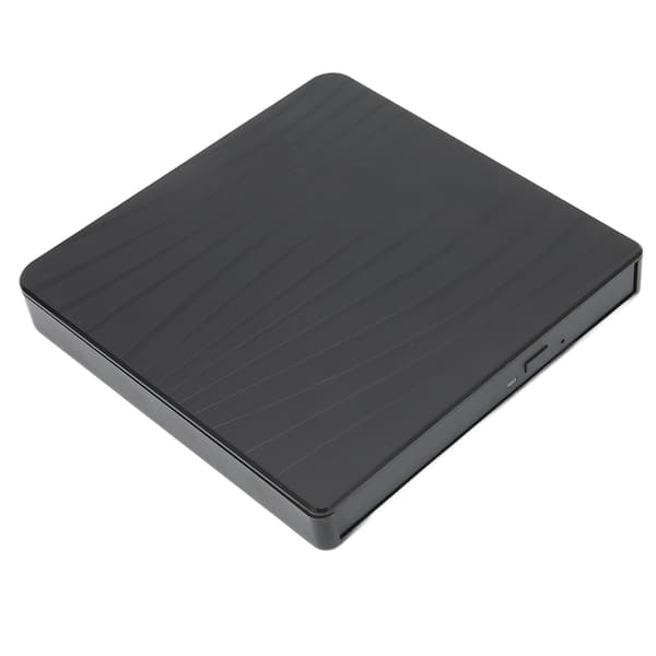 Ekstern DVD-drev CD/DVD-brænder USB 3.0 Transmission Type C Interface 2 i 1 Design Bærbar DVD-afspiller til bærbar computer Sort