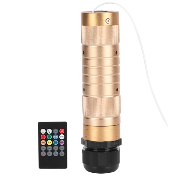 10W RGBW Fiberoptisk belysning med fjärrkontroll Bil Tak KTV Bar Dekoration 0,75 mm x 2 m EU 100-240V