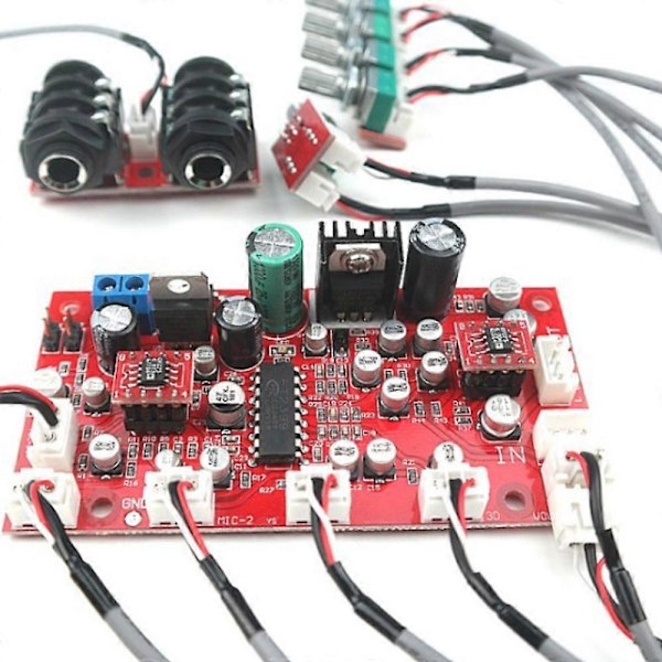 DC 12V 24V PT2399 Digital Mikrofon Audio Forstærker Board