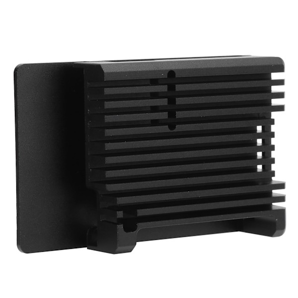 Alumiiniseos-lämpöalustakotelo, suojakotelo, 2-kerroksinen ulkokuori Raspberry Pi 4B -levylle ilman jäähdytystuuletinta