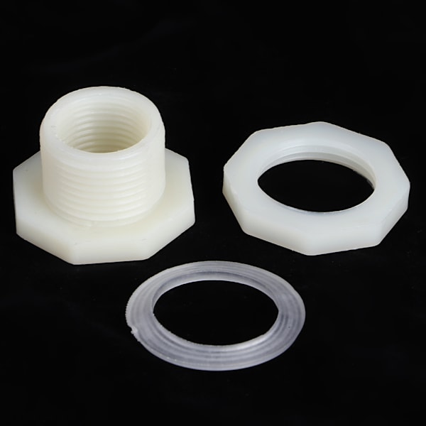 10 stk G1/2 DN15 akvariumkontakt adapter montering hunn-hann gjengegrensesnitt for fiskekar