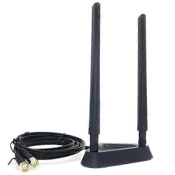 2.4G/5G Dual Frekvens Forlængerkabel Antenne Wifi Router Trådløst Netværkskort 8Db Antenne Magnet