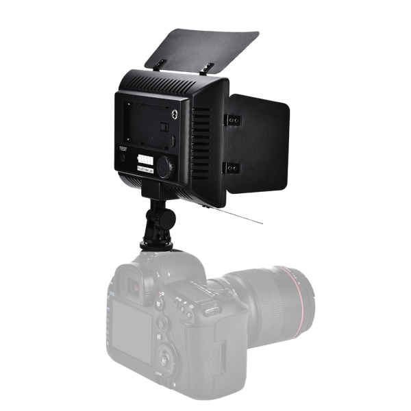 LED-videoljuspanel för DSLR-kamera och videokamera - W160, 6000K