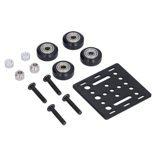 Gantry Plade Aluminium Legering Konstruktion med Remhjul 3D Printer Tilbehør Sæt Kit