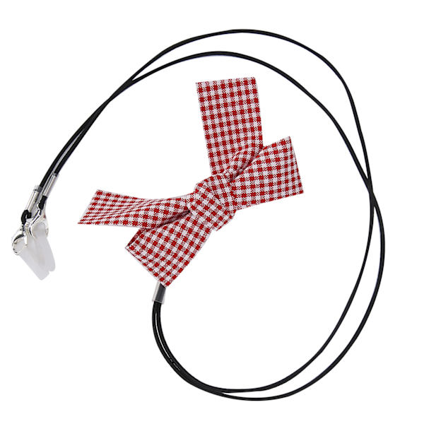 Bowknot-formad hörapparatklämma Söt bärbar hörapparat Hårklämma tillbehör