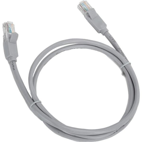 1-meter Cat 5E Ethernet-kabel til internetnetværk og computer - højhastighedsforbindelseskabel
