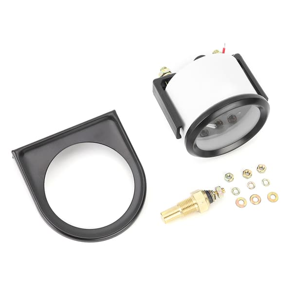 2-i-1 12V Bil Vattentemperatur Temp Mätare 40-120℃ Universal Modifierade Delar