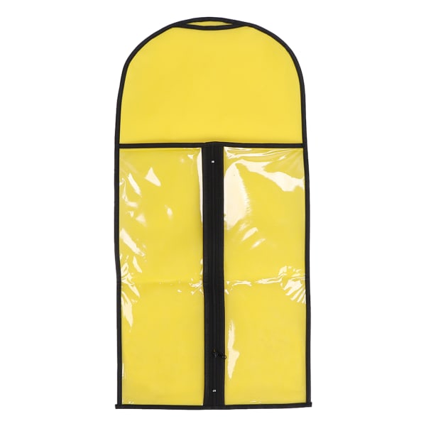 Opbevaringspose til paryk Bærbar hårforlængelse Støvtæt opbevaringstaske med stærk lynlås til rejser DailyYellow