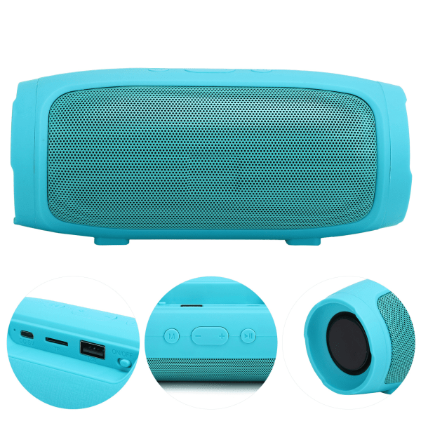 Bluetooth Music Speaker Outdoor Poratble Stereo HIFI højttalerboks med dobbelt horn