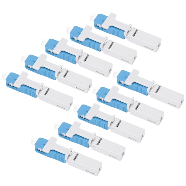 10 stk Fiberoptisk hurtigkobling Innebygd type SC/UPC Kald optisk rask tilkobling