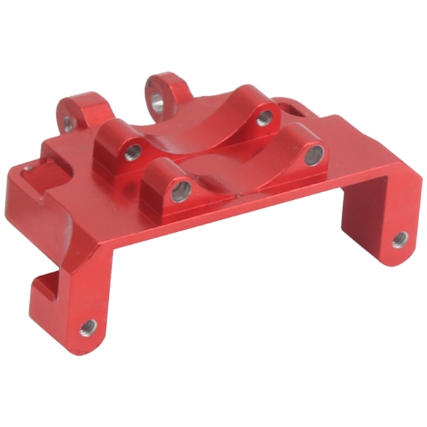 Aluminium Styregear Fast Montering Servo Montering Beslag til Axial SCX24 90081 1/24 RC BilRød