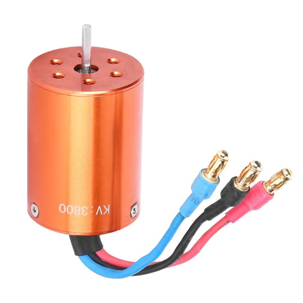 3800KV Metallmotor 2838 RC-Tilbehør Passer til 1/12 1/14 RC-Bil Båt 2,3 mm Aksel