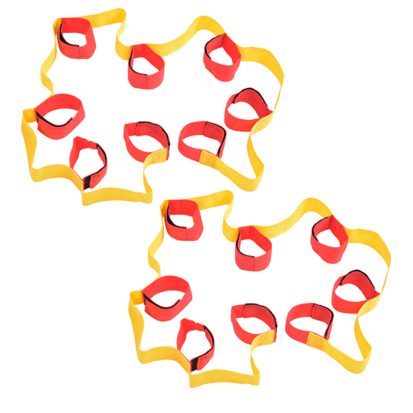 1 par utomhussportutrustning Flerspelarben med fast bälte Teamwork Game Interactive Toys8 personers bälte