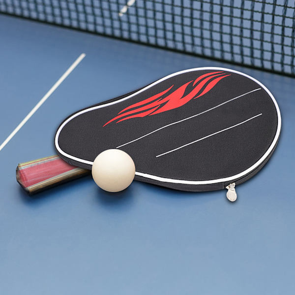 HUIESON Bordtennisracketveske Ping Pong Paddle Bat Bag Med Baller Pose