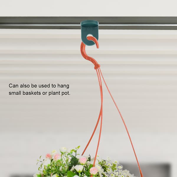 50 STK Plast Drivhuskrok Plante Blomsterhenger (Grønn)