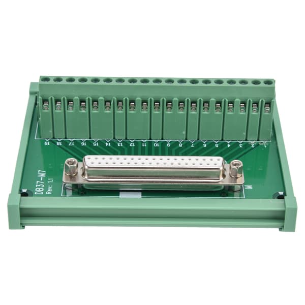 Terminal Board Adapter Plate Connector Module PCB Breakout Female DC 60V DB37‑M7