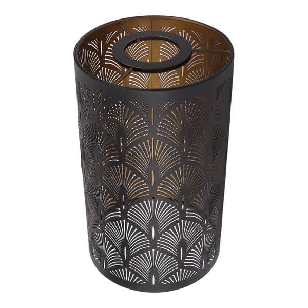 Modern Lampskärm Metall Cylindrisk Ihålig E27 E26 Lampskärm för Sovrum Vardagsrum