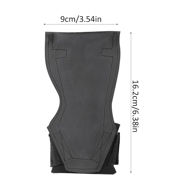 Gummi Anti Skid Gym Handskar Grepp Pull Up Tränings Hantel Hantel Vikt Träning Grepp Pads(M )