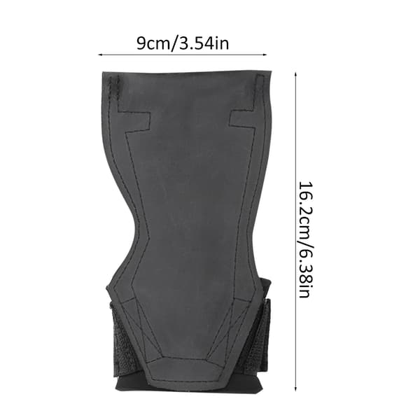 Gummi Anti-skli Treningshansker Grep Pull Up Trening Manual Vektløfting Grepsputer (M)