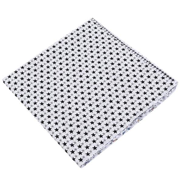 50x50cm 8 kpl Erottuva kuvioitu puuvillakangas kangas DIY ompelu käsityöprojektin materiaali