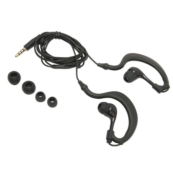Over Ear langalliset nappikuulokkeet vedenpitävät melua vaimentavat Plug and Play Mukavat langalliset urheilunappikuulokkeet mikrofonilla ja cover