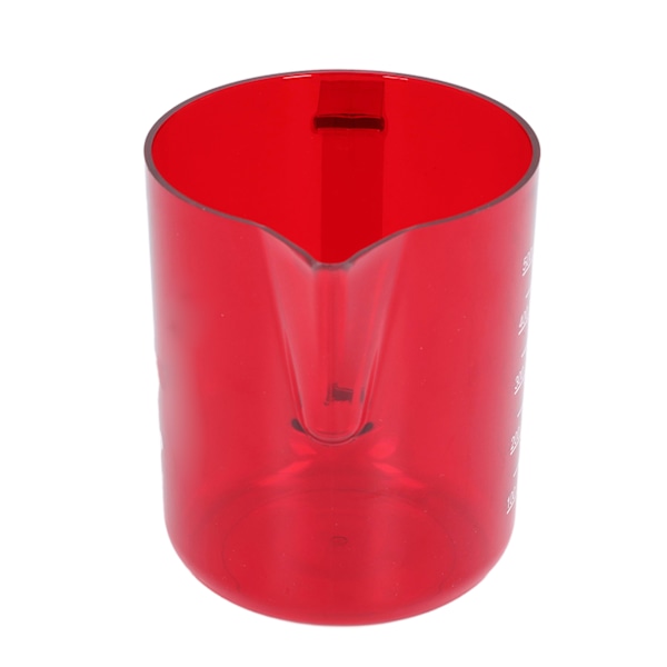 600 ml akrylkaffekanna med örnnäbbtyp vattenutlopp Anti Break Frothing PitcherRed
