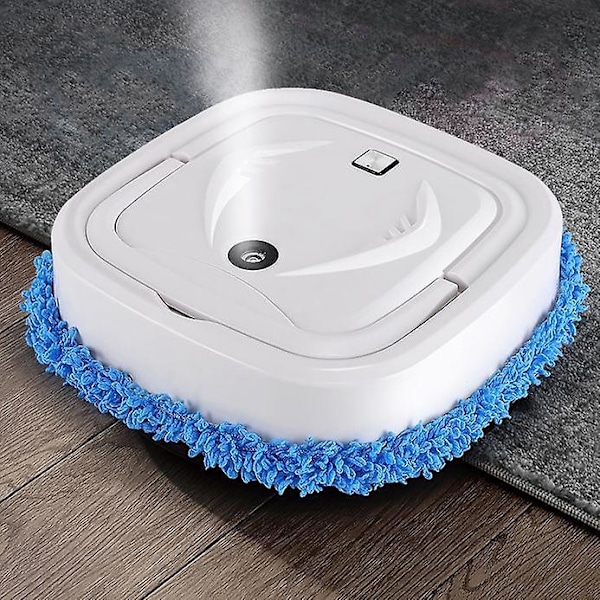Smal Robotdammsugare och Mopp Combo - Självladdande, Perfekt för Djurhår, Hårda Golv och Lågluggade Mattor