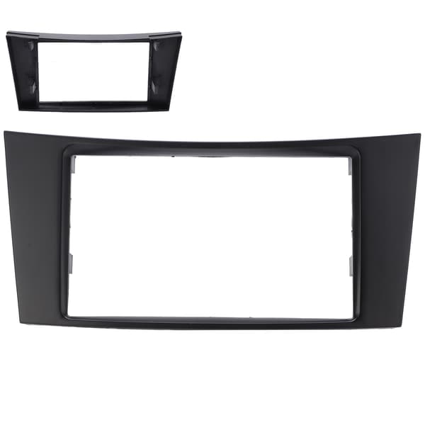 2Din Centerkontrol CD Audio Ramme Erstatning til Mercedes Benz CLS-klasse C219 2001-2009