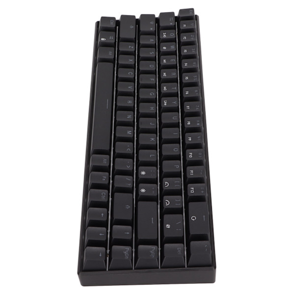 Tastatur 68 Taster Weißes Licht Drei Modi Schwarze Mechanische Tastatur für Windows für HarmonyOS für Android für IOS Schwarzer Schalter