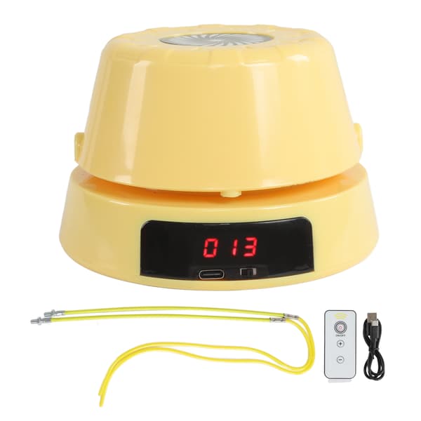 Smart Hoppemaskin Sikkerhet Automatisk Intelligent Telling Elektrisk Hoppemaskin for Barn Gul