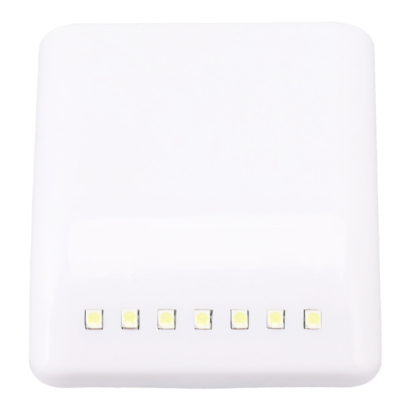 4 sett LED-skaplys 7 LED-sensorlys under skap med 2700K varmt hvitt lys for garderobe skap skuff
