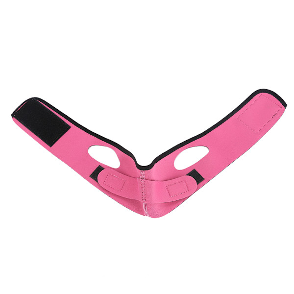 Ansiktsbantningsmask bantningsbandage Ansiktsbehandling Dubbelhakvård Viktminskning Ansiktsbälten Rose Red