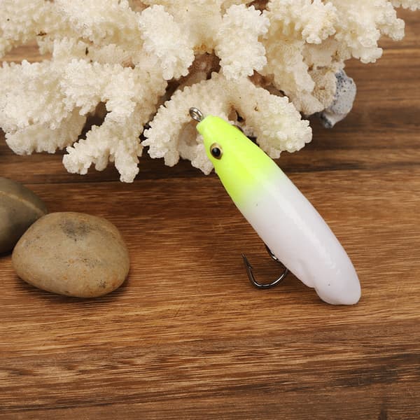 8.5CM 12.7G PVC Forstærket Blodrillekrog Kunstig Blød Simulationsfiskelokkemiddel Tilbehør2#