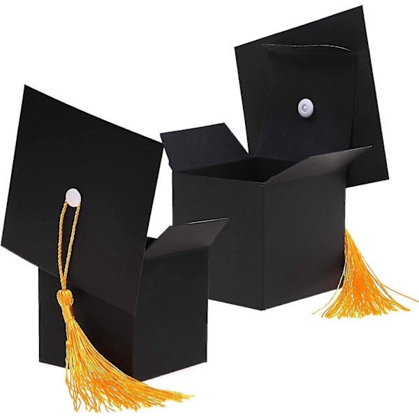 Graduationshue-Sødmeboks Dekorationer - Sæt af 20