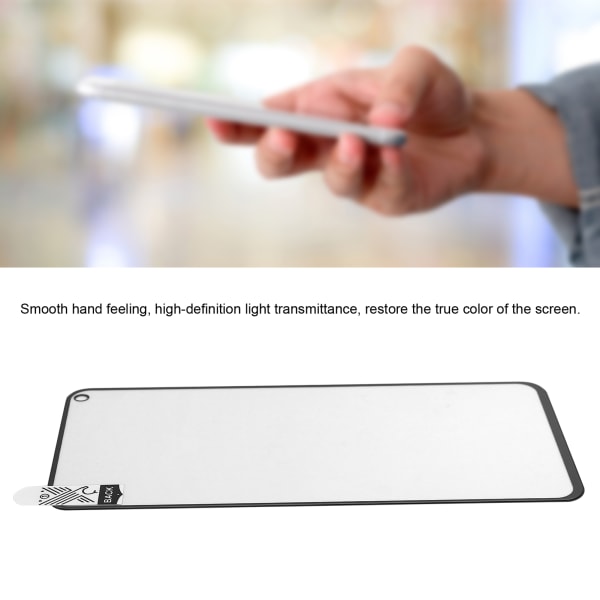 Skjermbeskyttelsesfilm i herdet glass med full deksel for Huawei Nova4/Honor V20 Protection