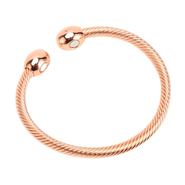 Magnetisk terapi slankearmbånd vridd kabelarmbånd menn kvinner helse velvære armbånd