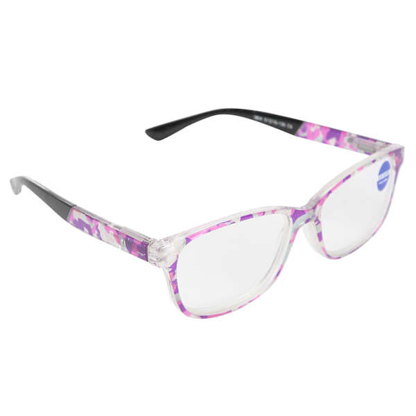 Äldre glasögon med hög definition Blått ljusblockerande fashionabla läsglasögon (+200 )