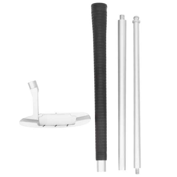 3-sektions foldbar golfputterklub bærbart aluminiumslegering håndputter golftilbehør