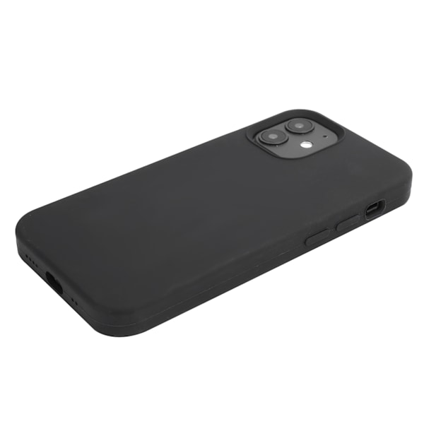 Telefon Silikonetui Beskyttelse Cover Stødsikkert Mobiltelefonetui Passer til IOS 12 Mini(Sort )