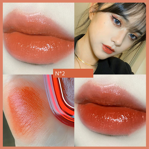 Glosset Solid Læbestift Langvarig Nærende Colorstay Makeup Læbepolish Læbestift til Piger 02