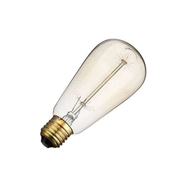 6x E26 60W Edison Incandescent Bulb 220V ST64 Retro 64mm x 140mm