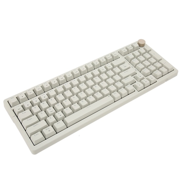 Mekanisk tastatur N Key Rollover Hot Swappable 20 lyseffekter Rød bryter USB kablet tastatur