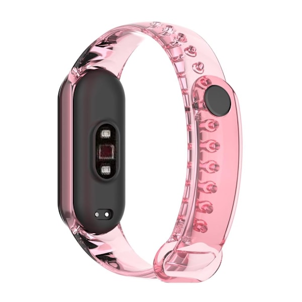 Reservedeler kompatible med Xiaomi Band 7 Myke TPU-armbånd Justerbar håndleddsstropp for kvinner og menn
