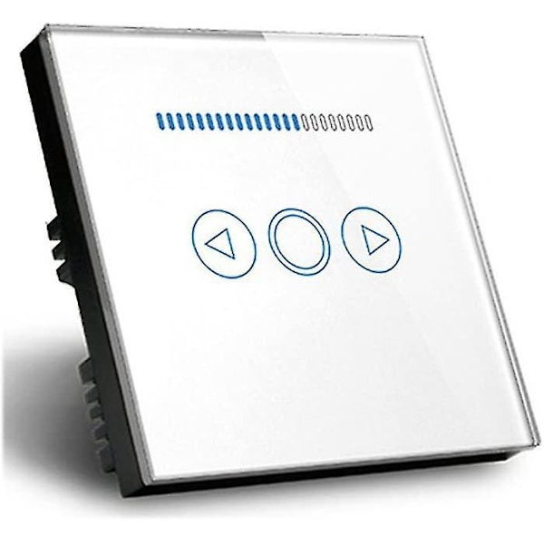 500W LED Kosketushimmennin Kytkin Kristallipaneeli LED Valokytkin Valkoinen
