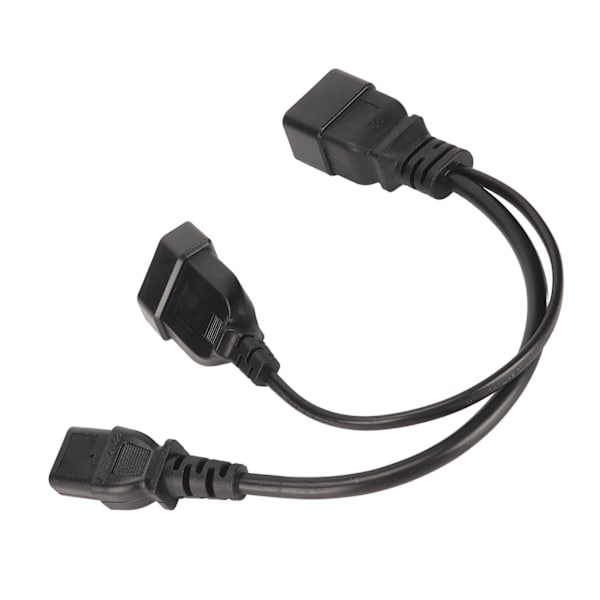 IEC320 C13 og EU-stik til IEC320 C20-strømledning IEC320 C13 og EU-hunstik til IEC320 C20 Y Splitter-strømledning 12,6 tommer