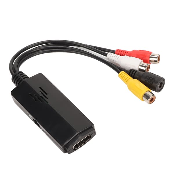 RAC til HD Multimedia Interface-omformer 1080P AV til HD Multimedia Interface-omformer med USB-strømkabel